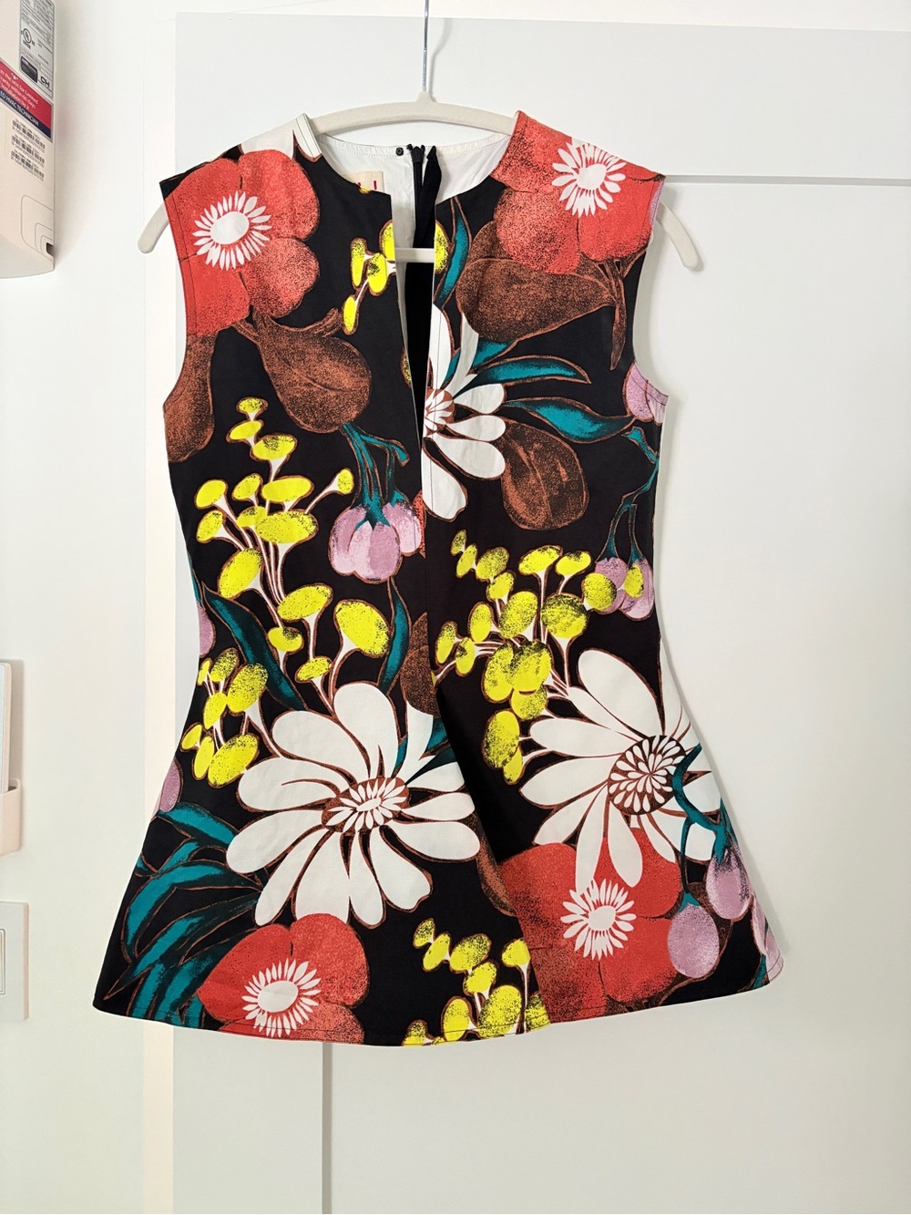 Marni Cotton Peplum Top